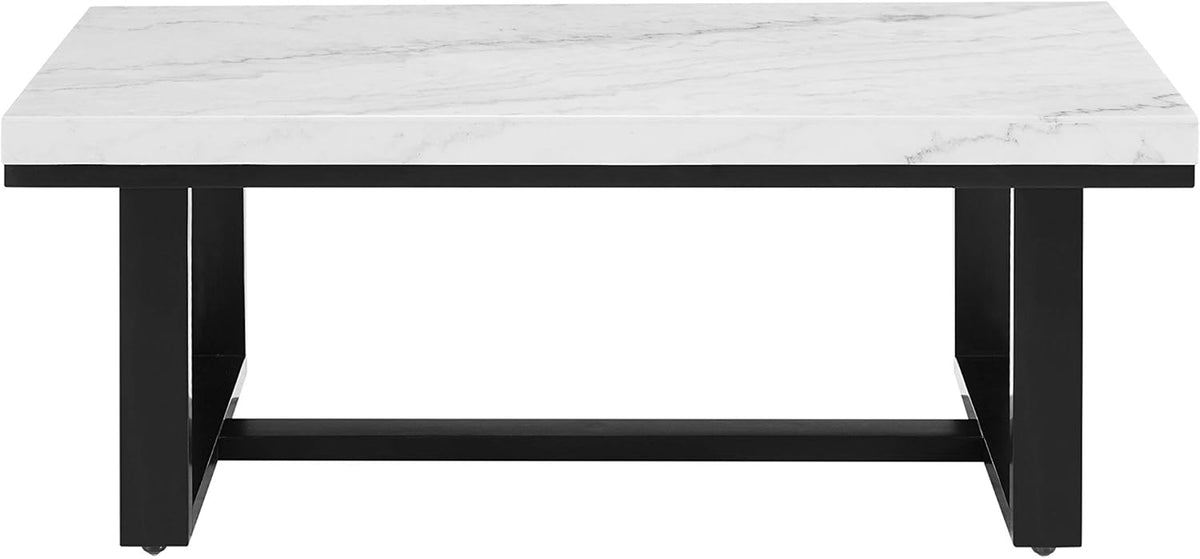 White Marble Top Cocktail Table Y884624