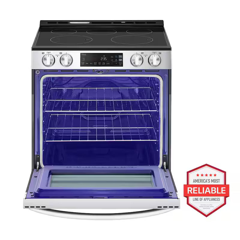 Slide-In Electric Range with 5-Elements in Stainless Steel P362248
