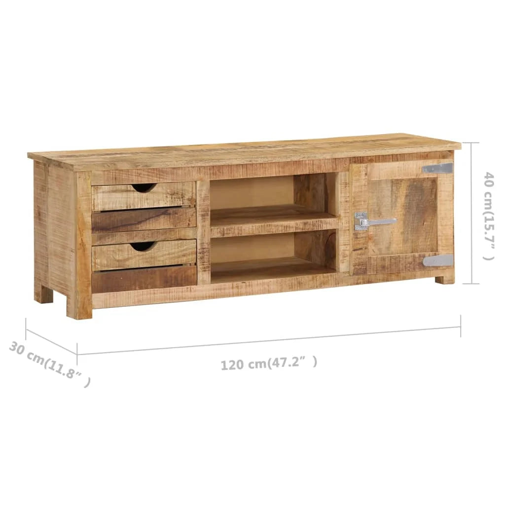 Solid Wood Mango TV Stand X9419