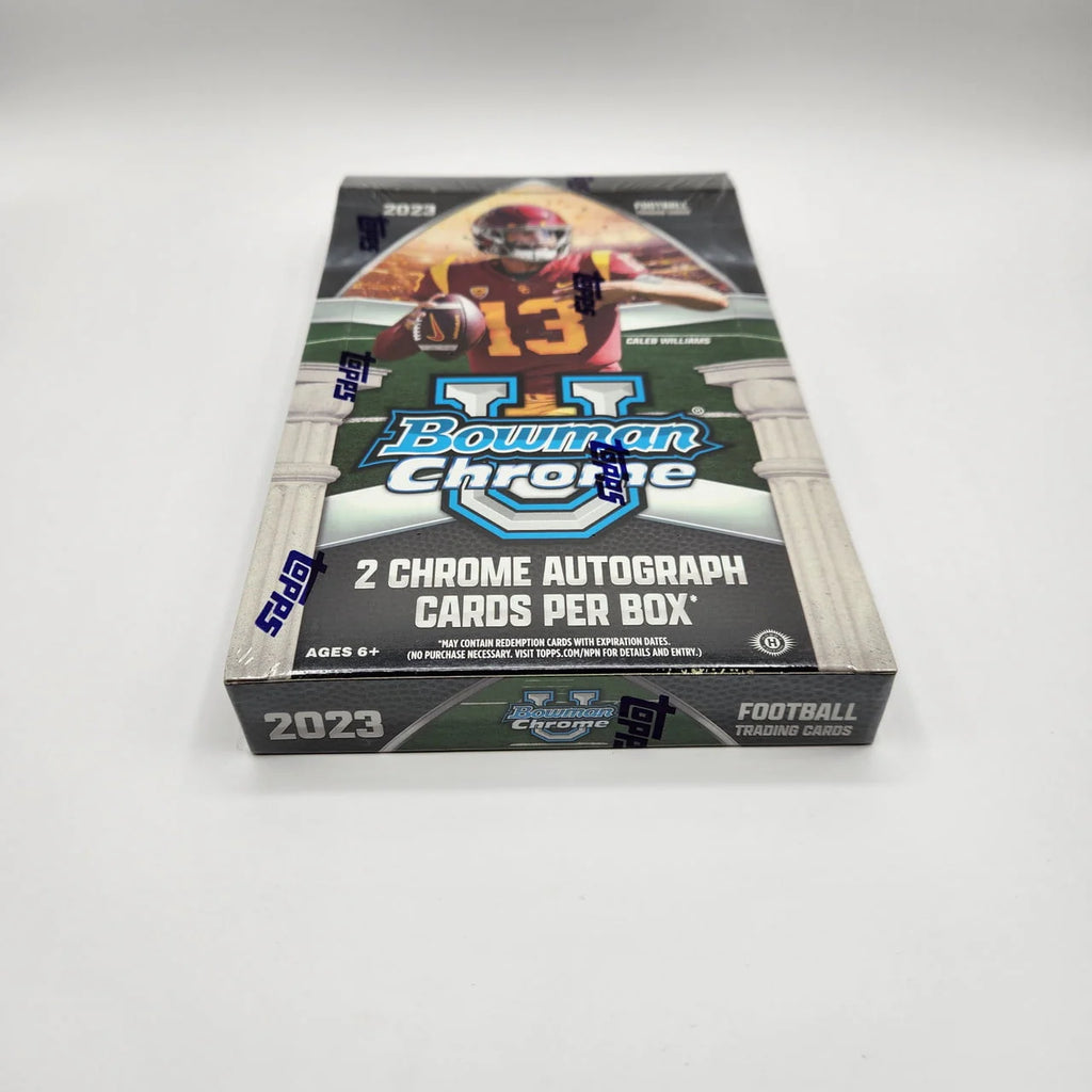 Bowman Chrome University Football Hobby Box C58338