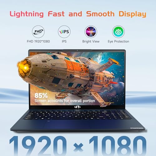 15.6 IPS-FHD Laptop Intel N100 8GB RAM 128GB SSD Q8055