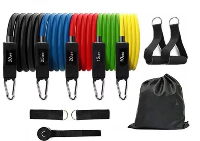4-Wheel Abdominal Roller with Elbow Support Set of 13 A93743