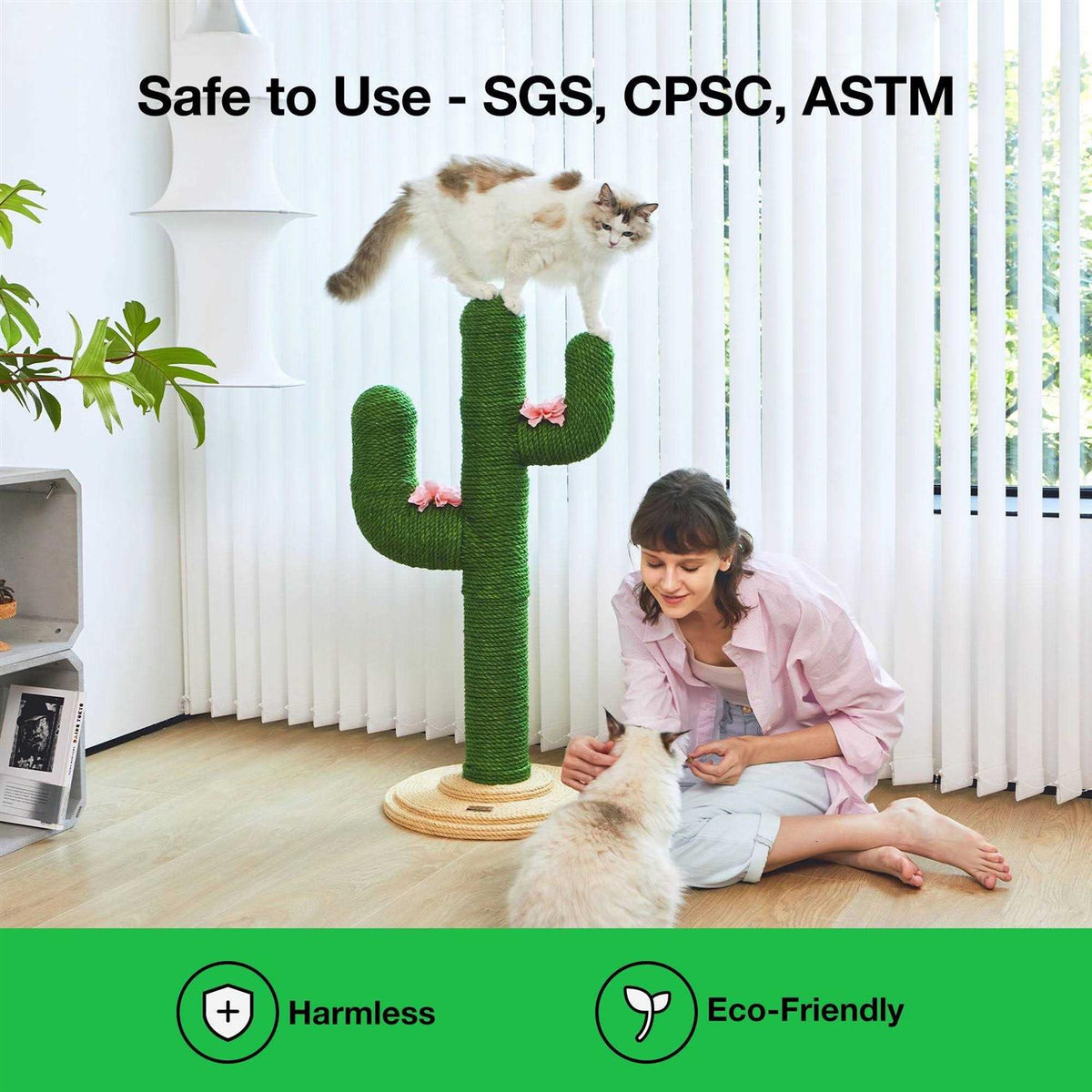 Cactus Cat Tree Scratching Post S400