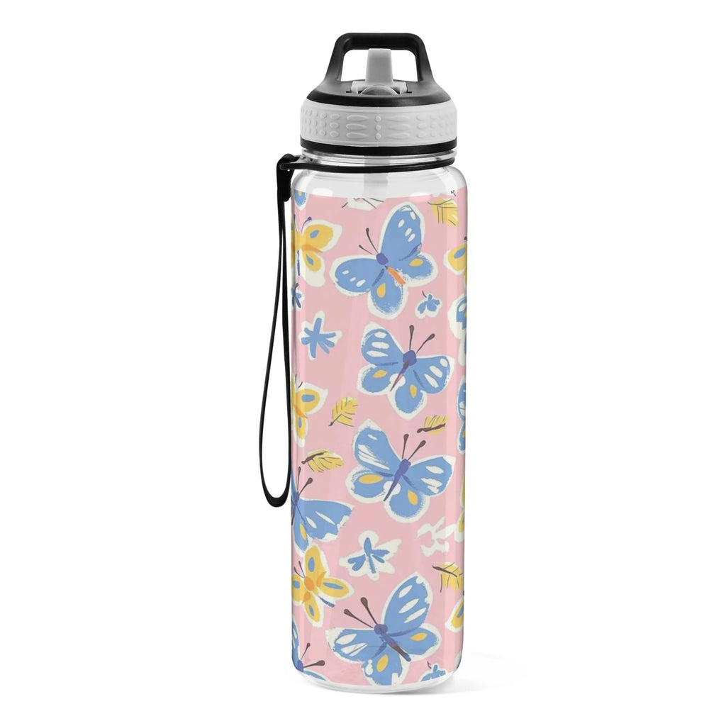 Pink 32oz Tritan Sports Water Bottle with Straw G840032