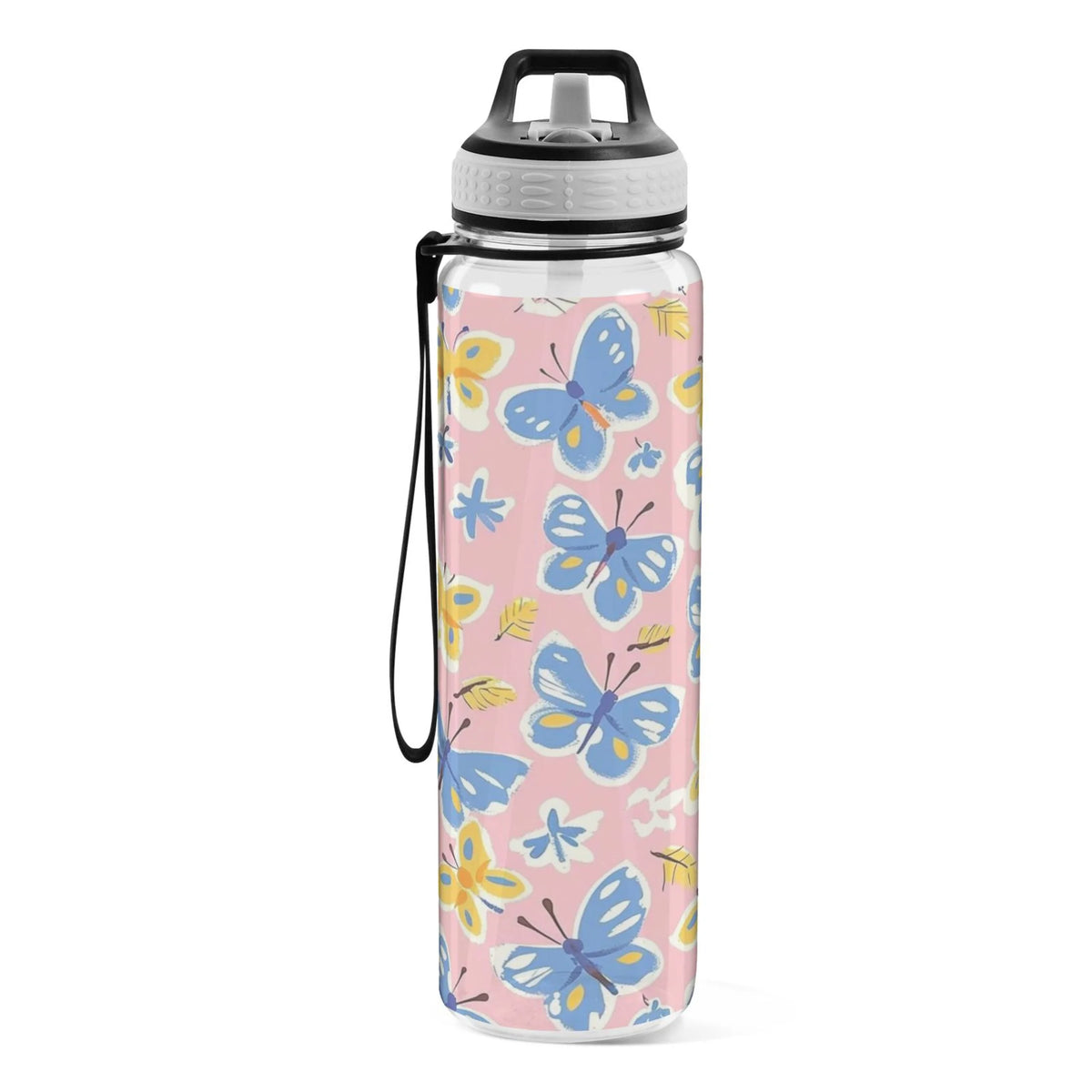 Pink 32oz Tritan Sports Water Bottle with Straw G840032