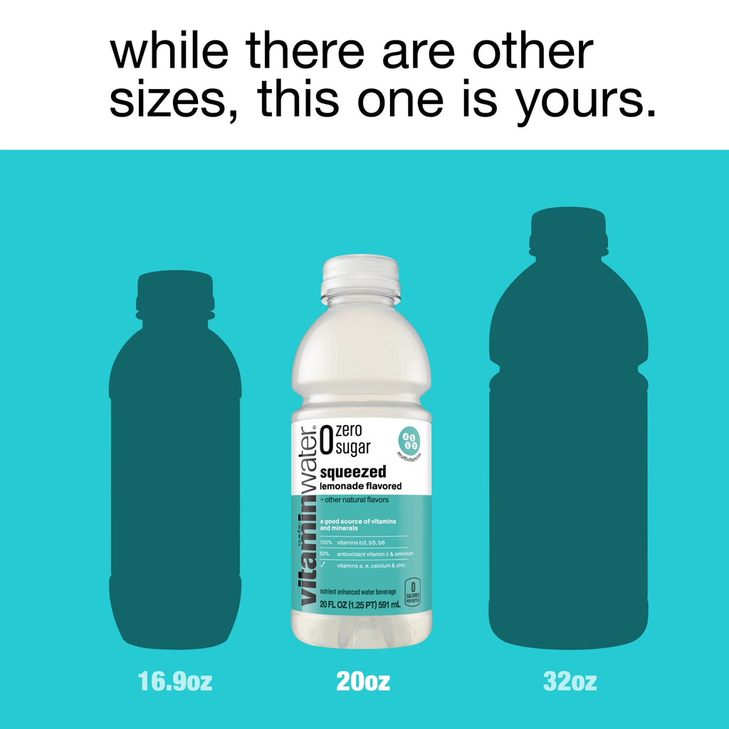 Zero Sugar Electrolyte Enhanced Water with Vitamins, 20 fl oz, 12 Pack N21944