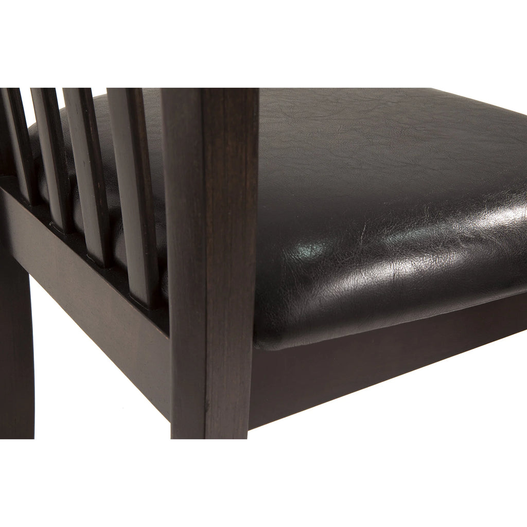 Dark Brown Dining Room Chair, Set of 2 V894248
