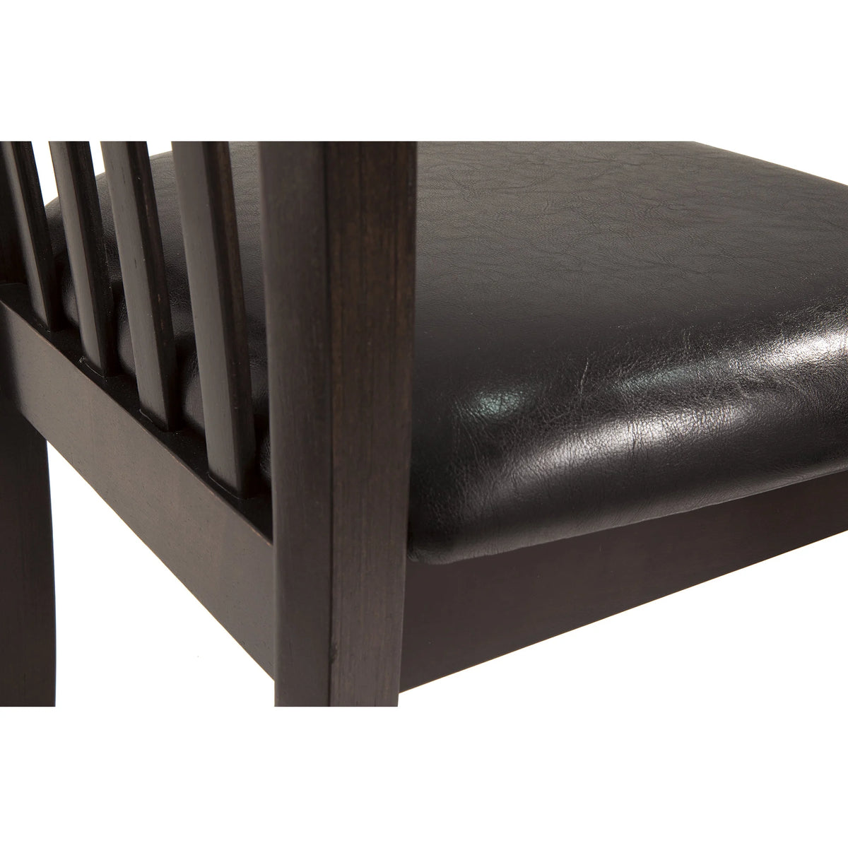 Dark Brown Dining Room Chair, Set of 2 V894248