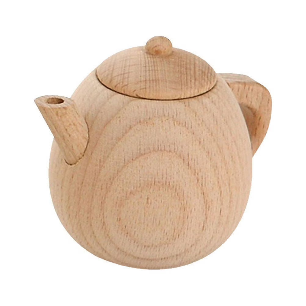 Solid Wood Tea Pot Toy B9842