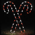 Lighted Candy Canes Display X3331