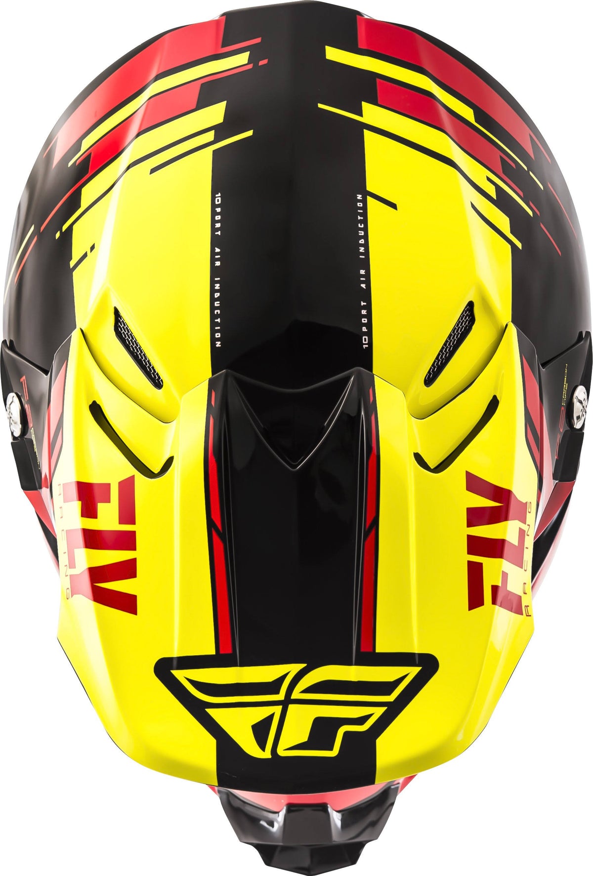 Yellow/Red/Black Carbon Helmet P384880