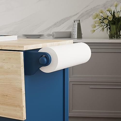 Off-White Mobile Kitchen Island Cart with Drop Leaf Breakfast Bar K90774