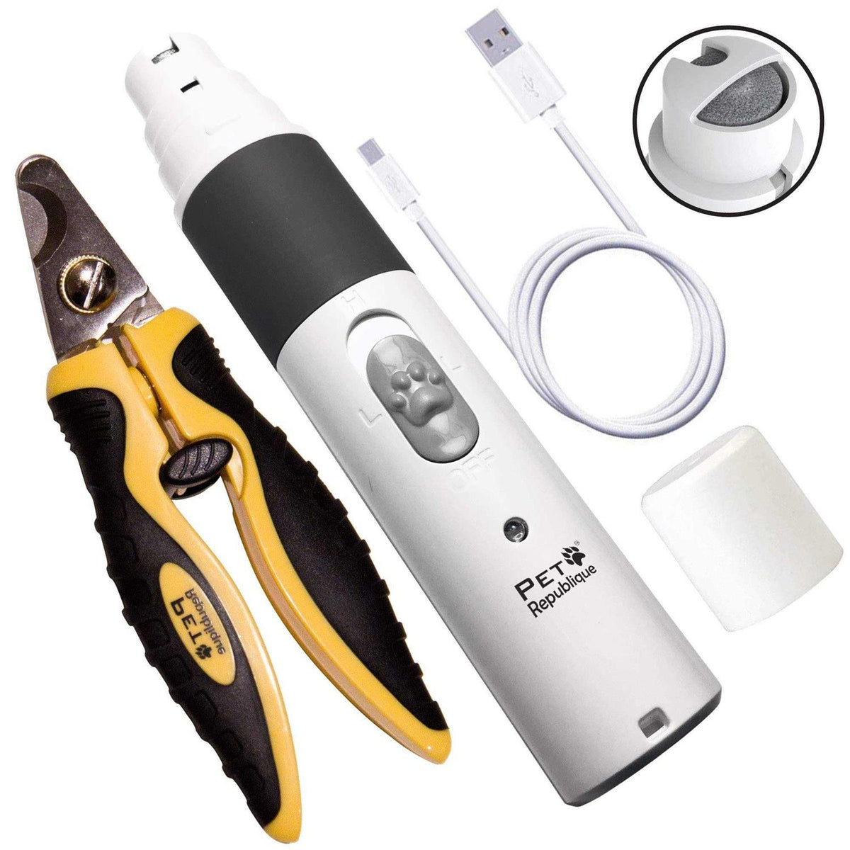 Cordless Dog & Cat Nail Grinder & Nail Clippers R543897