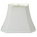 20 inch Rectangle Lamp Shade Linen White E9526