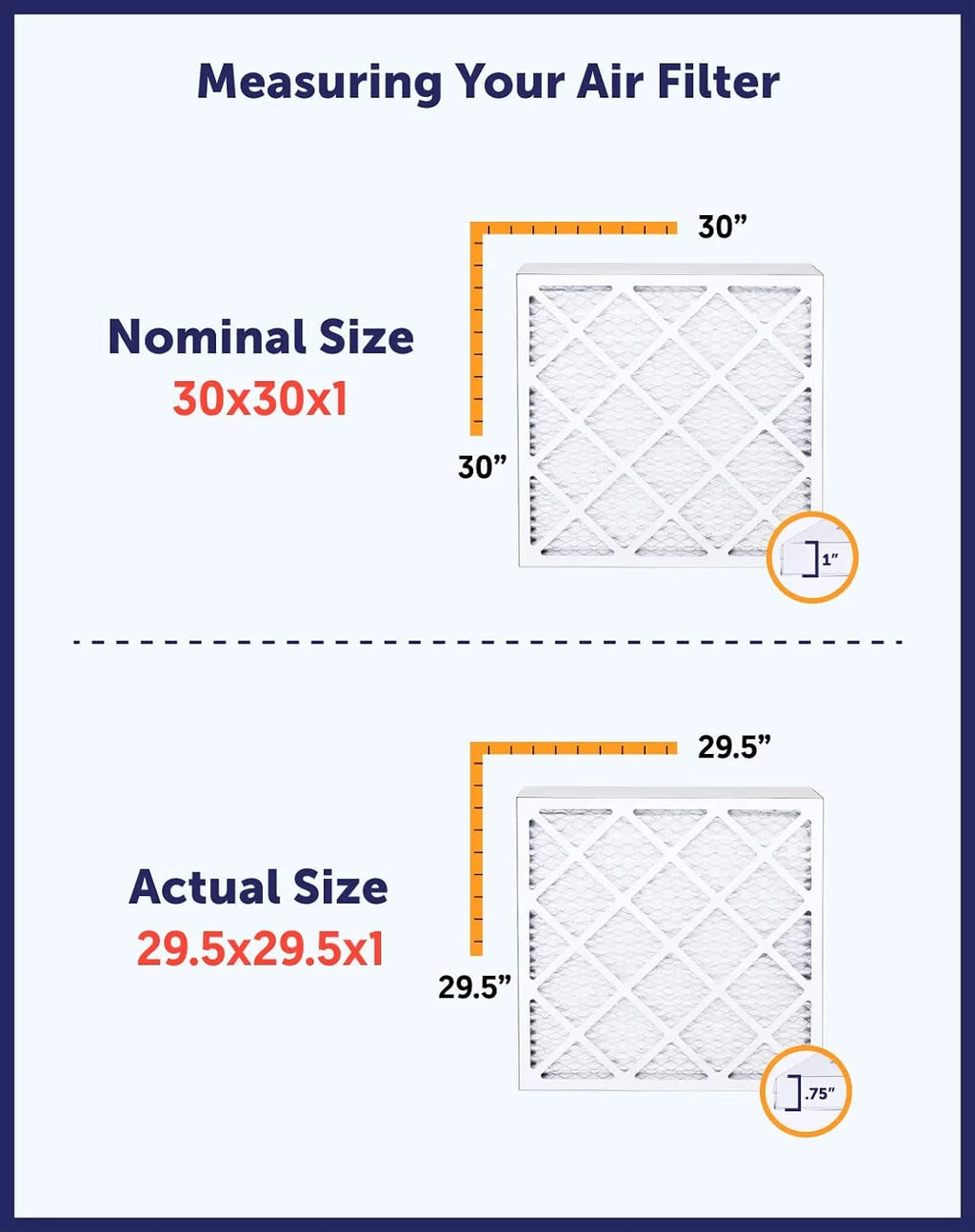 21x66.5x1 MERV 8 Pleated HVAC Air Filter 4-Pack N5833