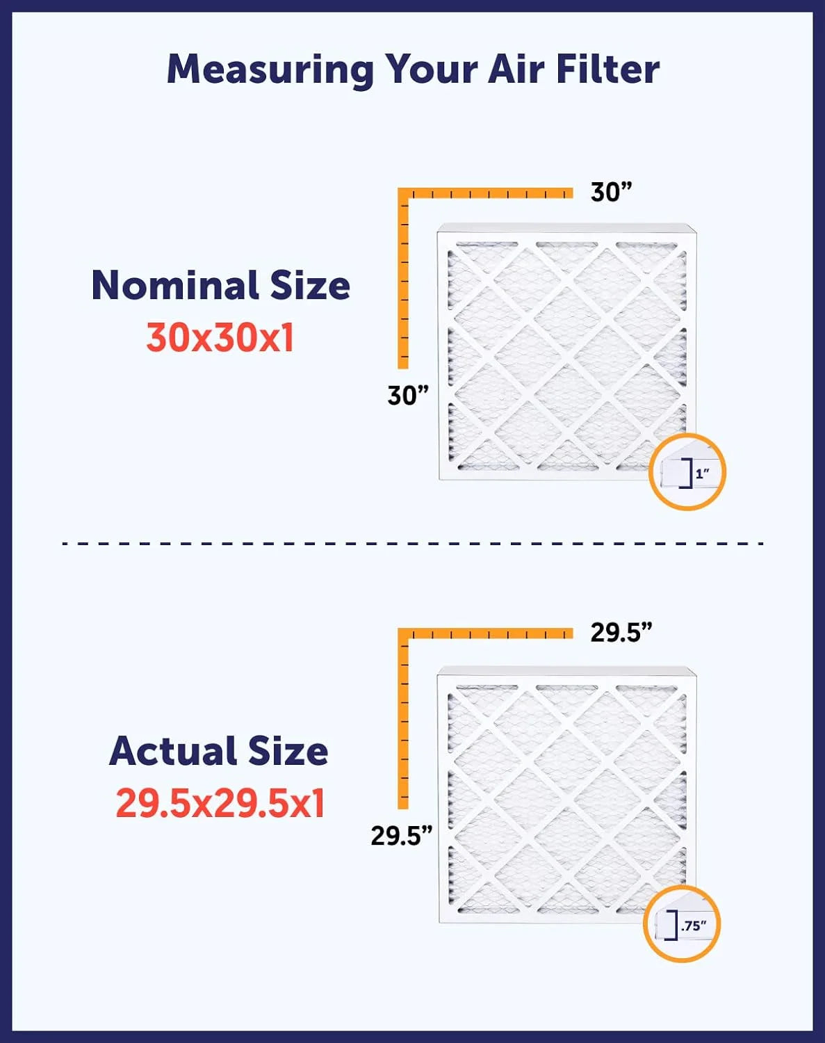 21x66.5x1 MERV 8 Pleated HVAC Air Filter 4-Pack N5833