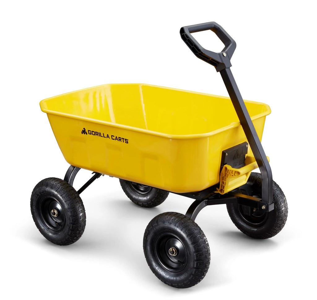 8 Cu. Ft. Steel Dump Cart, 1200 lbs. Capacity V67115