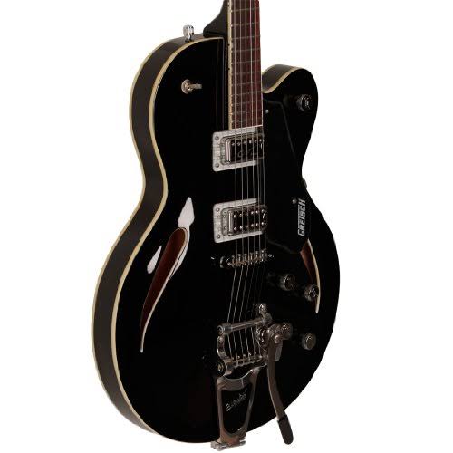 Black Electromatic Center-Block Guitar T4443