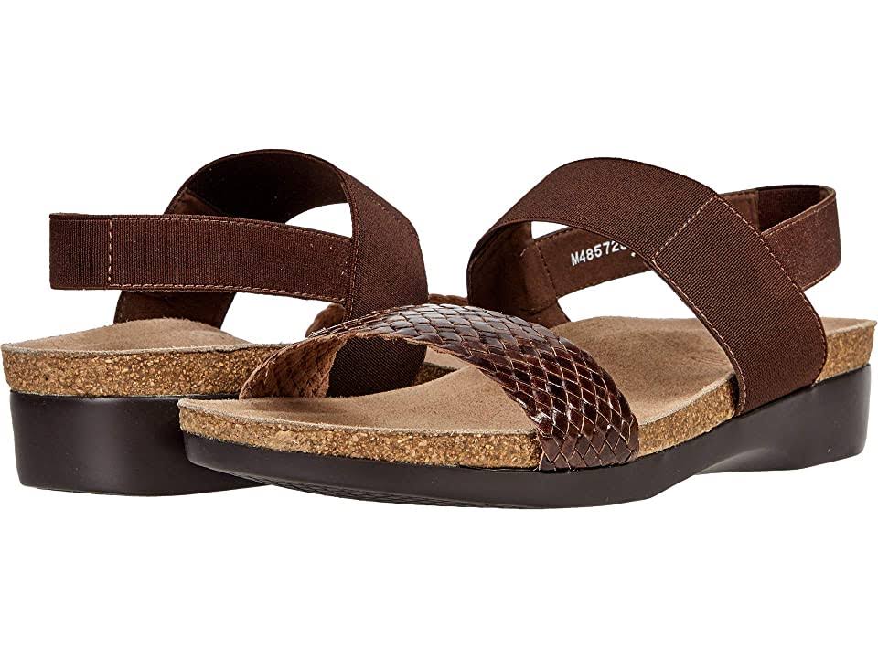 Brown Woven Shoes B91352