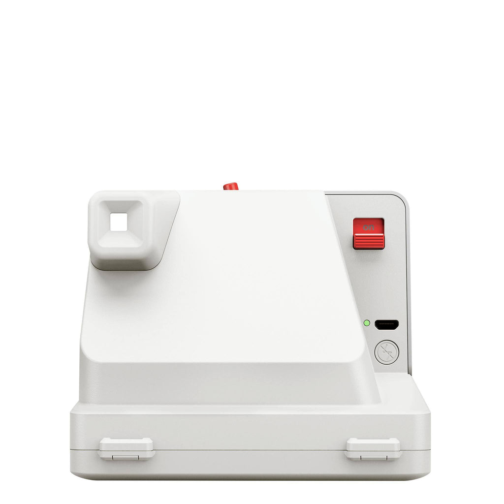 White Instant Camera with 103mm Lens J1981