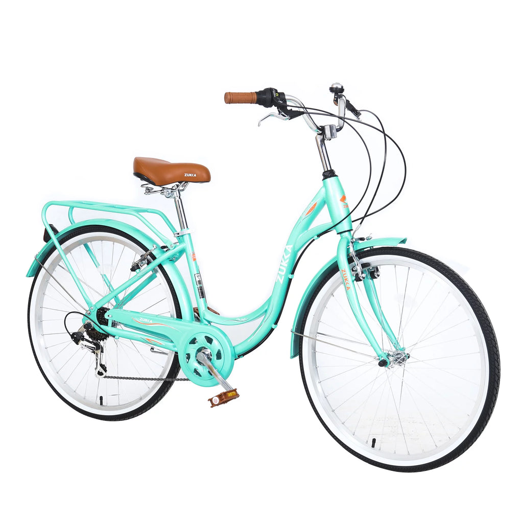 26 inch 7 Speed Steel Frame Bicycle Q75892