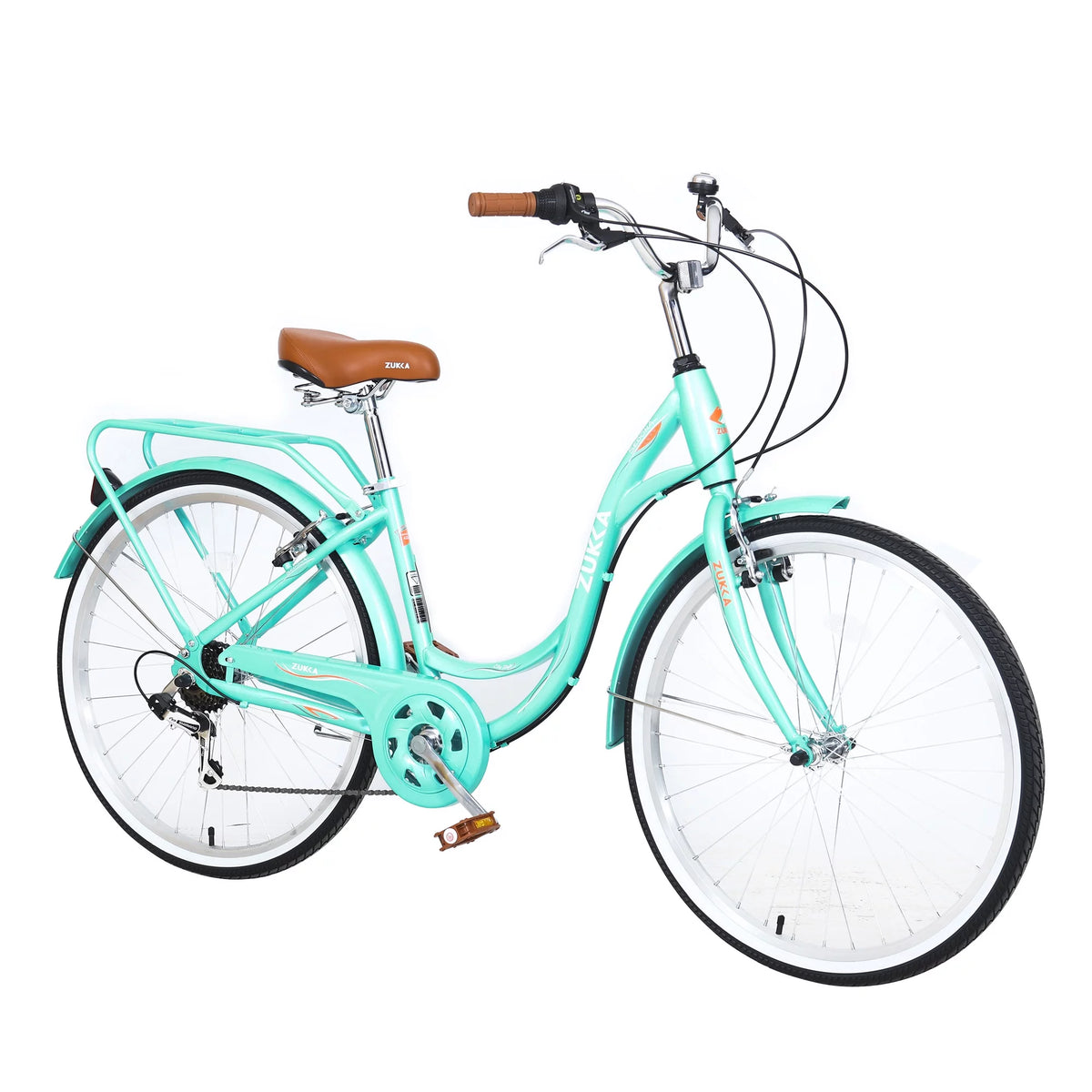 26 inch 7 Speed Steel Frame Bicycle Q75892