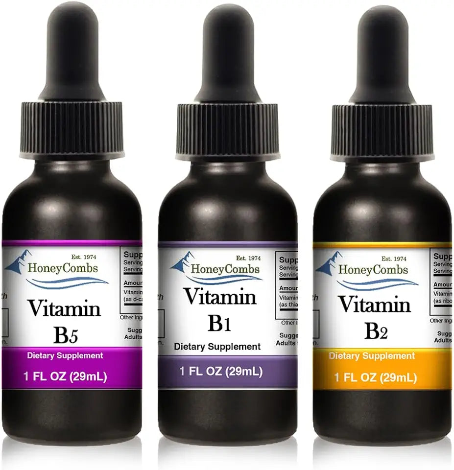 Vitamin B5 B2 B1 Liquid Drops 1 Fl Oz L38338