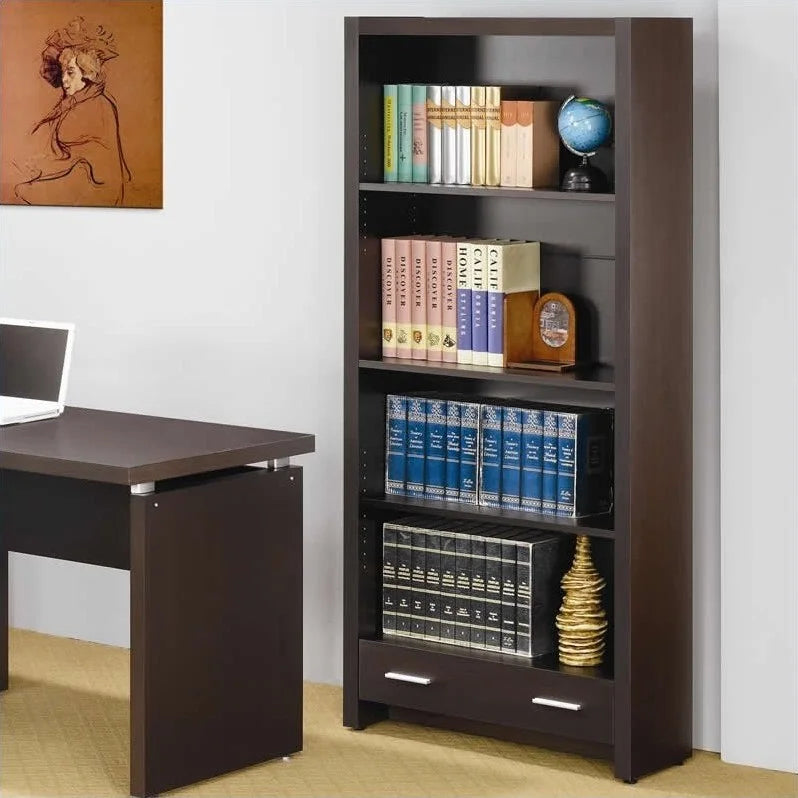3-Piece Furniture Set with Computer Desk Office Chair and Bookcase K76620