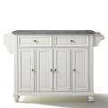 White Granite Top Kitchen Island S5118