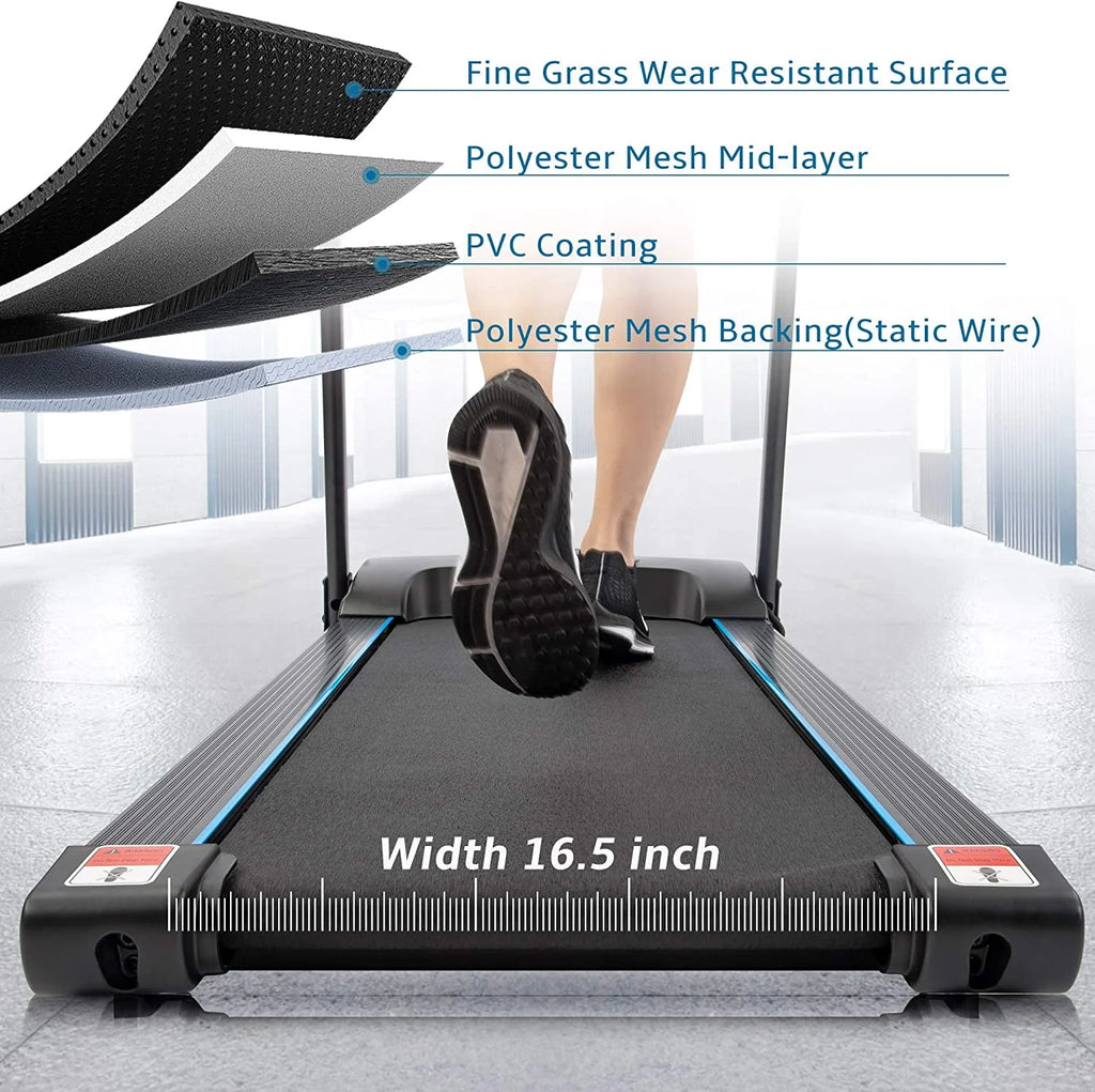 Folding 2.5HP Electric Treadmill A646