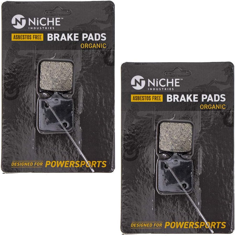 Brake Pad Set Organic Pack of 2 F2698