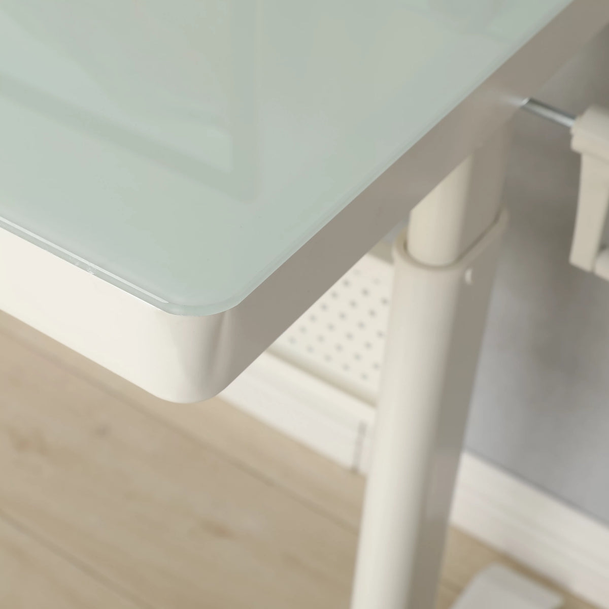 Adjustable Height Standing Desk with Metal Drawer A469060
