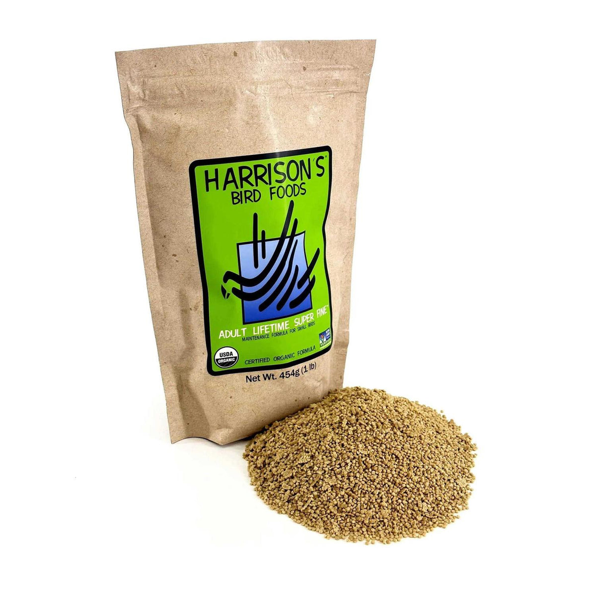 Adult Lifetime Super Fine Bird Food 1lb G598128