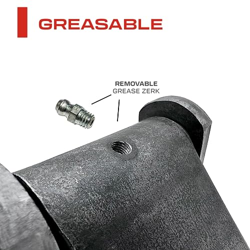 2 Pack Heavy Duty Steel Weld On Leaf Style Trailer Hinges R684893