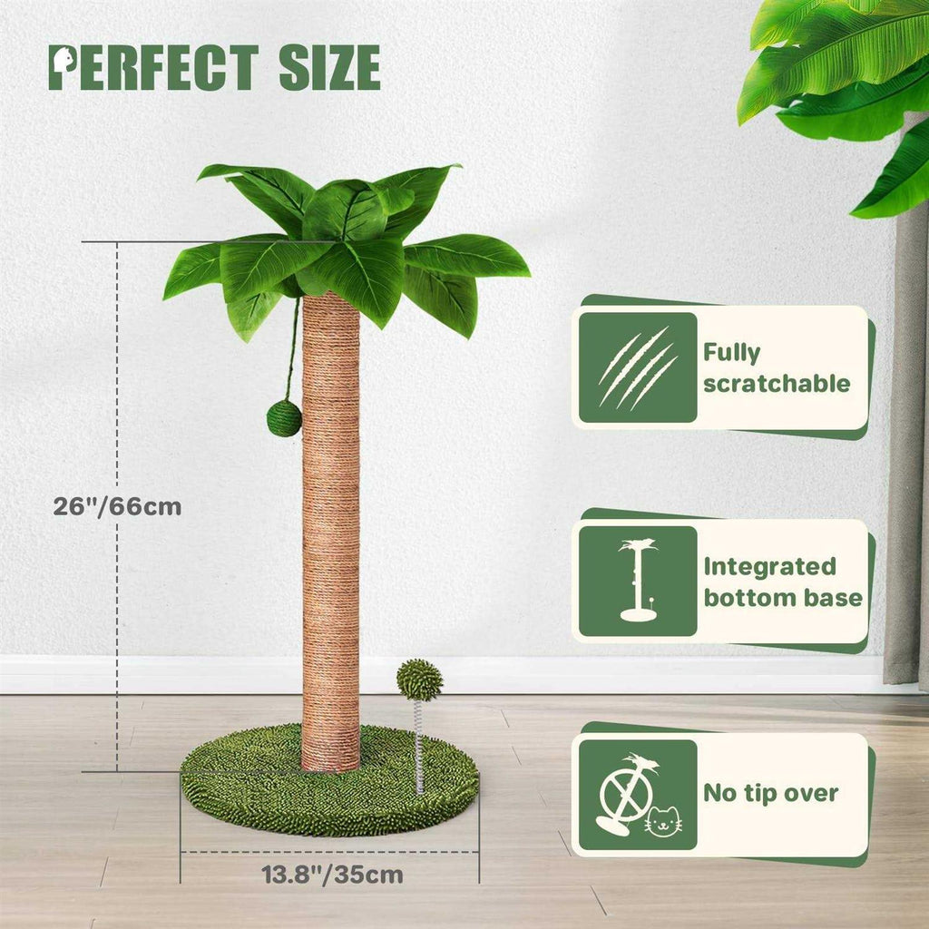 26 Cat Scratching Post with Sisal Rope H53550