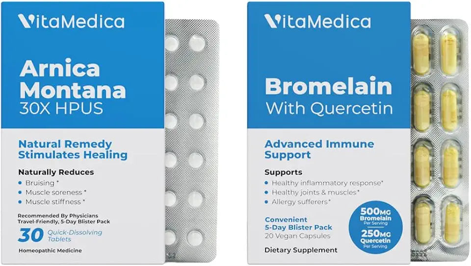 Arnica and Bromelain Blister Packs 5 Day Supply N451826