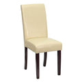 Ivory LeatherSoft Parsons Chair S557054