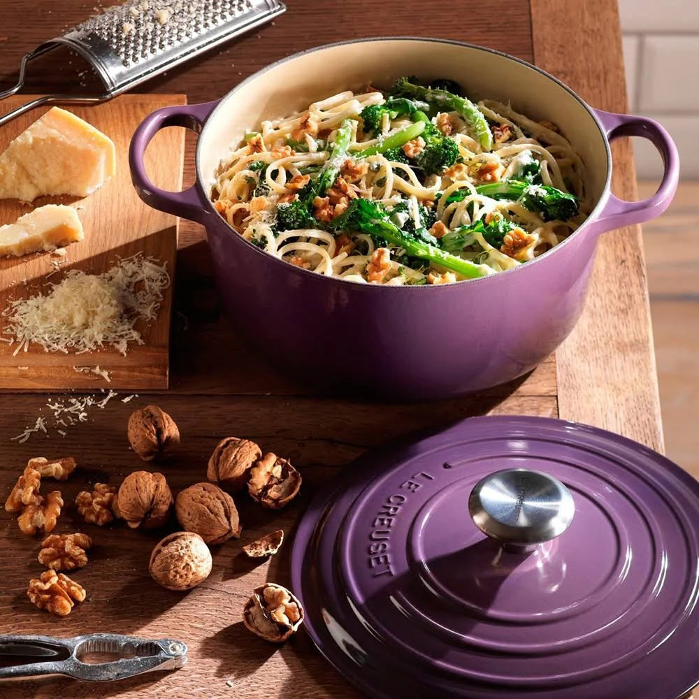 Satin Black Cast Iron Casserole D945