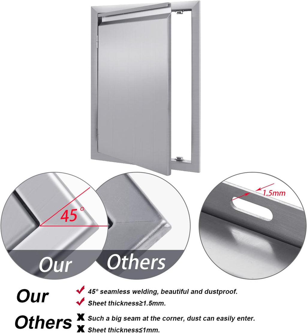 304 Stainless Steel BBQ Access Door M436