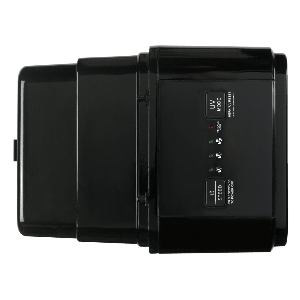 Black True HEPA Air Purifier with UV Sanitizer N79337