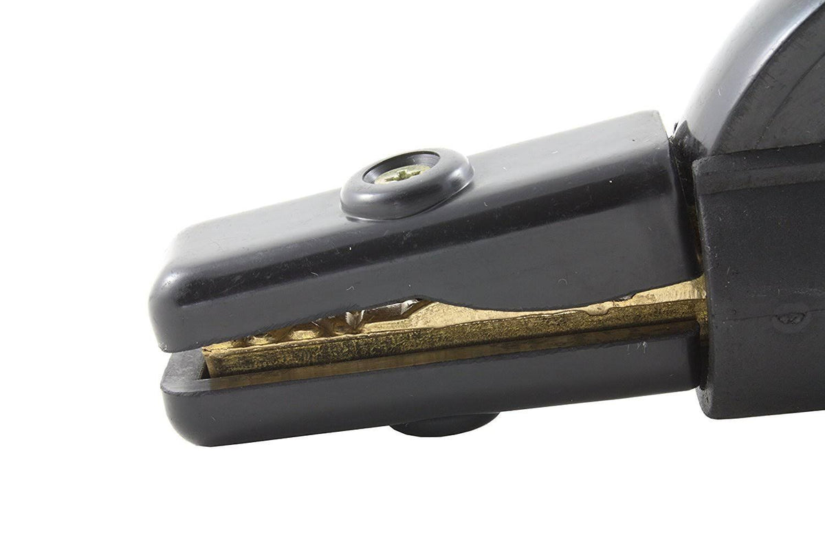 200 Amp Welding Leads Assembly Set with Terminal Lug Connector, #2 AWG Cable, 25 Feet Each Lead C295012