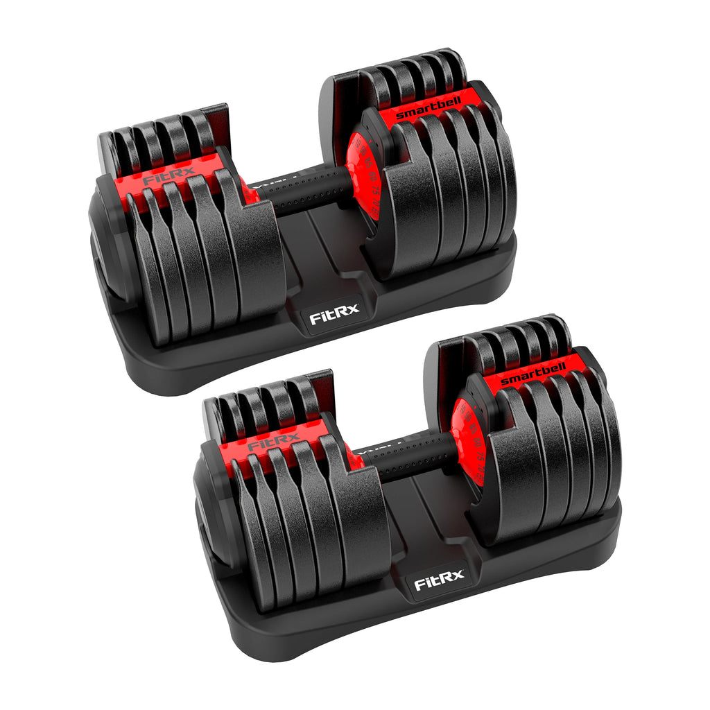 Adjustable Dumbbell 10-90 lbs Black Q427