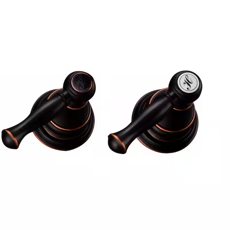 8 in. Widespread Double-Handle High-Arc Bathroom Faucet in Bronze X6649