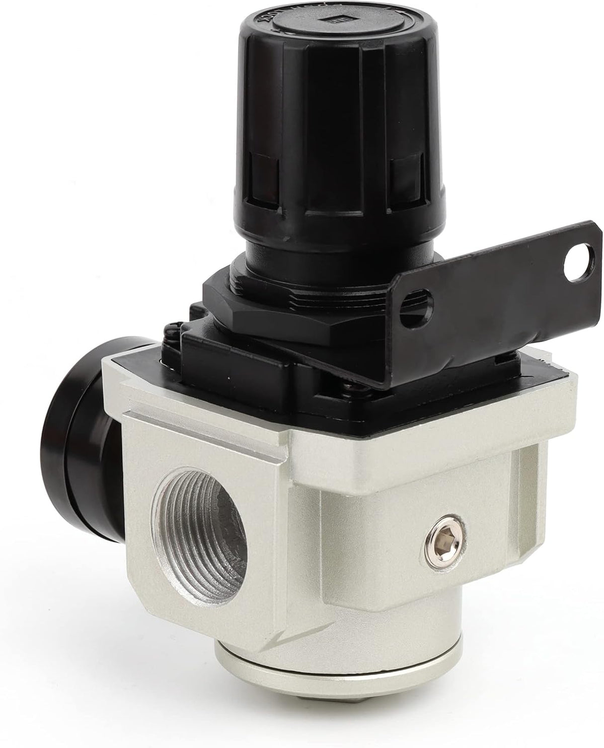 Female Thread 1'' NPT Air Pressure Regulator 0-150 PSI Adjustable, Bracket, Gauge Pack of 2 V640