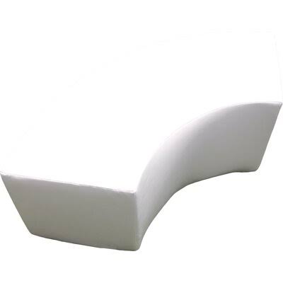 Steel Grey Curved Picnic Bench V928547