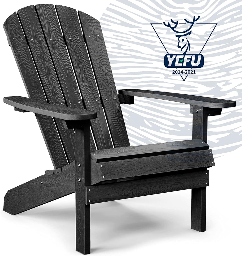 Grey Plastic Adirondack Chair S71598