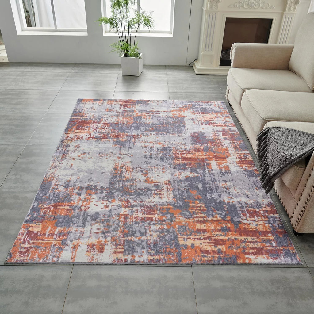 Abstract Design Area Rug Z897