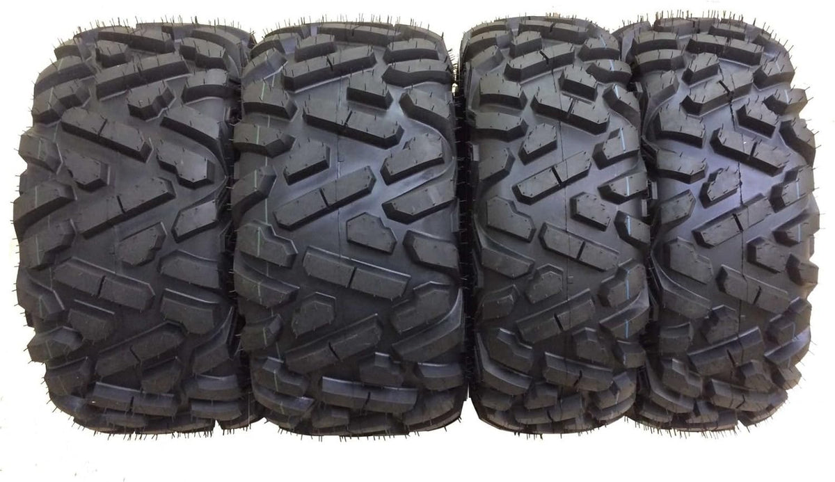 Set 4 ATV Tires 24x8-12 & 25x11-10 6PR Y5878