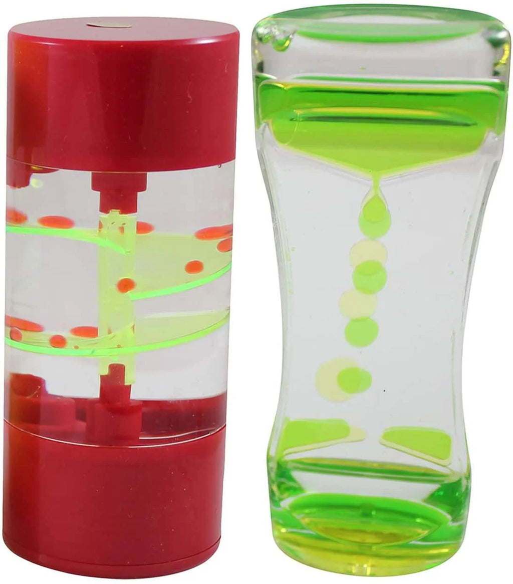 Bubble Spiral Liquid Dripping Timer Sensory Desk Toy P348586