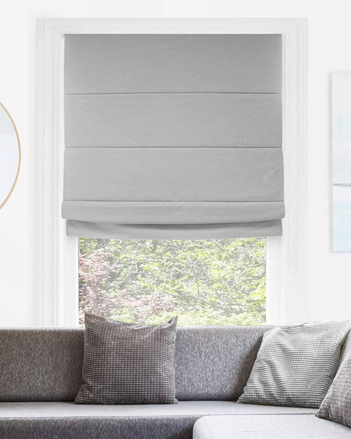 Blackout Cordless Roman Shades K7073